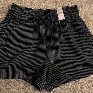 LOFT pinstripe shorts